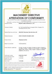 CE certificate of Wrapping machine certificate from Qingdao Goldtec Machinery Co., Ltd
