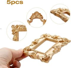 Hotel Decor Vintage Resin Wall Hanging Antique Photo Picture Frame - Image 3