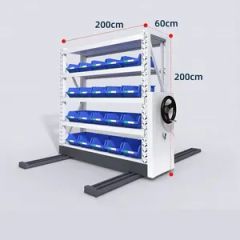 Top Quality Quick Assembly Removable Corrosion-Resistant Mobile Racking for Goods Storage Racking Systems - Image 4