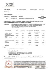 SGS certificate of Foshan Diansi Environmental and Technology Co. , Ltd – certificate photo, supplier certificates section