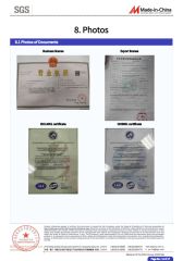 Certification Report certificate from Changzhou Richwood Decorative Material Co., Ltd.