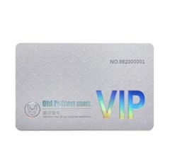 Customization Plastic Hologram PVC Card Origin China Material PVC Model NO. IC-M Trademark Seaory Thickness 0.8~1.2mm Structure Memory - Image 1