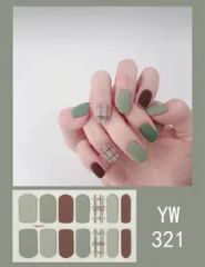 Wholesale Custom Nail Wraps Nail Art Decoration Sticker, Jamberry Nail Sticker - Image 2