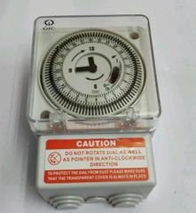 GIC Analog Timer, For Used In Control Panels, 16A Brand GIC Rated Current 16A Rated Voltage 230V Display Type Analog Mounting Type Panel Mounting - Image 1