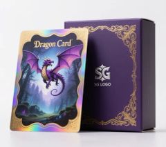 Printed Custom Playing Cards Game Flash Cards with Display Box - Image 5