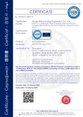 CE certificate from JIANGXI BOBAI ENERGY EQUIPMENT CO., LTD.