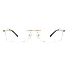 Tc-009 Sleek Gold Titanium Rimless Eyeglasses Elegant Rimless Optical Frames - Shenzhen Urfeng Industrial Co., Ltd.