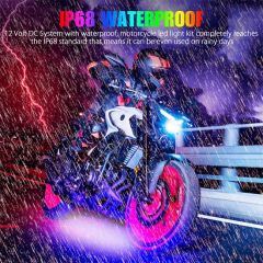 Wholesale Waterproof Conspicuous Colorful Motorcycle RGB LED Ambient Lighting - Image 4