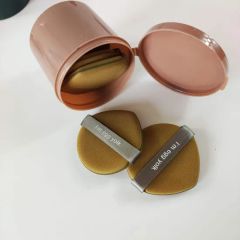 New Arrival Onge Makeup Remover Loose Powder Shimmer Puff Triangle Powder Puff - Image 5