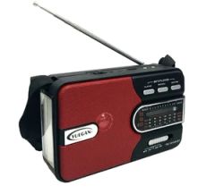Professional Solar Radio with LED Light Bluetooth Speaker MP3 Player - Image 1