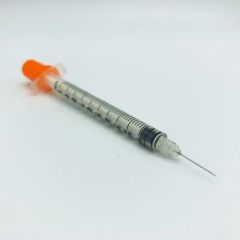 Medical Supply Disposable 1cc Syringe Insulin Syringe Group Adult Origin Hangzhou Trademark PHROGLU HS Code 9018310000 Transport Package PE or - Image 4
