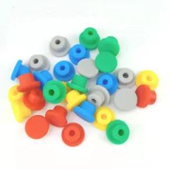 Custom Silicone Rubber Foot Pad Seal Ring Gasket for Car Auto Parts Threaded Tubing Embedded Pipe Ends Plug Cover Stopper - Image 2