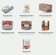 sugar cubes, ICUMSA 45, wrapped sugar sticks, turkish delight, halva - Image 1
