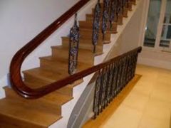 Bar Teak Wood Railing Design Bar Thickness 3mm Durability High Position Stairs Color dark brown Material Teak Wood Resistance To Elements - Image 4