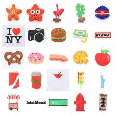 Wholesale Shoe Decoration Kids PVC Accessories Fruits Vegetables Shoe Charms - Image 3
