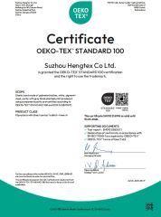 Certificates certificate from Suzhou Hengtex Co., Ltd.
