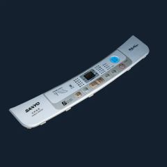 Chemical Proof Plastic Injection Molding Part Washing Machine Operating Control Panel - Image 2
