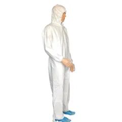 Chemical Resistance Safety Protective Clothing Size S-4XL Color White Trademark OEM Model NO. 3601 HS Code 6210103090 Closed Fully - Image 4