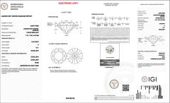 1.5ct certificate from HENAN GRACE JEWELRY CO., LTD.