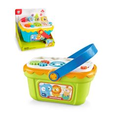 Xinbo Early Educational Intelligent Music Box with Sound Multi Function Game Box Cube Learning Baby Toy - Image 5