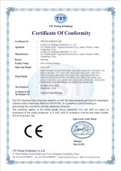 CE Certificaiton for Glass washing certificate from Foshan Puli Technologies Co., Ltd.