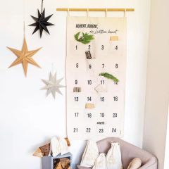 Holiday Countdown Christmas Decorations Christmas Calendar Reusable Advent Calendar - Yiwu Youjing Import and Export Co., Ltd