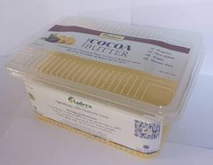 Cocoa Butter - 100% Natural organic wholesome extract of cacao beans (white chocolate) – product photo 4, product detail gallery