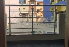 Stainless Steel Balcony Glass Railing, For Residential Building, Material Grade: SS304 - Image 1