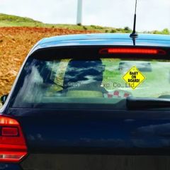 Personalized Baby on Board Car Signs Fob Ningbo MOQ 500set OEM Accept Origin China Usage Universal Material Plastic Model NO. OKT050 - Image 6