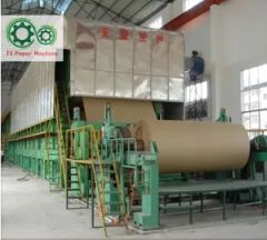 High Quality Equipment for Kraft Paper Production Line Corrugated Wrapping Kraft Paper Roll Making Machine - Qin Yang TX Paper Machinery Co., Ltd