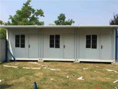 Cheap Price Construction Site Steel Structure Flat Pack Container House Camp - Image 1