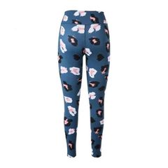 Women's High-Waisted Seamless Athletic Leggings with Stylish Printed Pattern - Custom Private Label Wholesale Activewear - Image 2