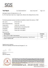 FDA certificate from Zhejiang Yonjou Technology Co., Ltd.