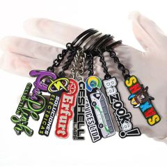 Manufacturer Custom Free Design Key Chain Zinc Alloy Personalized Logo Metal Keychains for Promotional Gift - Image 1