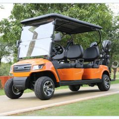 4 Passenger Electric Golf Cart Lead-Acid/Lithium Battery off Road Tire Lifted Golf Hunting Buggy Trolley Scooter Car Street Legal Golf Car for Farm Work - Sichuan Weilang New Energy Electric Vehicle Co., Ltd.