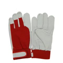 Knitted Back Elastic Safety Work Gloves Origin China Length Medium Color Customized Thickness Flimsy HS Code 4203291090 Model NO. - Image 4