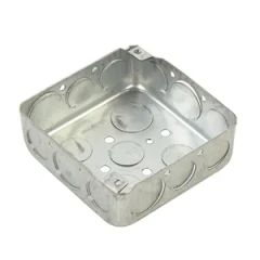 Steel Junction Rectangular Distribution Enclosure Electrical Conduit Box OEM - Image 2
