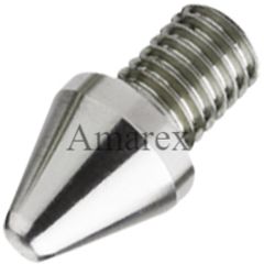 Polished Steel Earth Rod Spikes Or Driving Spikes Material Steel Finish Polished Thread Type Externally Threaded Installation Method Hand - Amarex