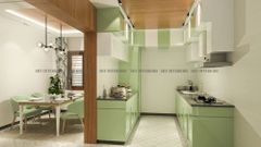 SS U Shape Modular Kitchen, Warranty: 1-5 Years Material SS Warranty 1-5 Years Kitchen Shape U Shape Modular Kitchen Designs/Styles - Image 4