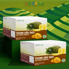 Thơm sấy dẻo - Soft Dried Pineapple Brand Name OCOP Viet Place of Origin Vietnam Packaging Details - Image 5