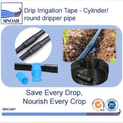 HDPE 0.8mm Drip Tape Wall Emitter 15D MOQ100 1Y - RUNWOO (TIANJIN) NEW MATERIAL TECHNOLOGY CO., LTD