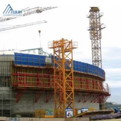 Steel Wood Construction Forms Doka Climbing Formwork Origin China Trademark ZULIN Certification ISO Specification Q235 Material Steel - Image 4