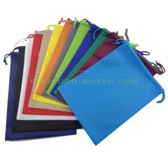 Advertising Promotional Non-Woven Sports Gym Backpack Drawstring Bag - Image 3