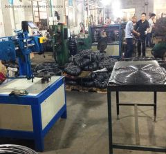 High Speed Electric Fan Guard Machine Making Radial Wire Fan Grills - Image 4