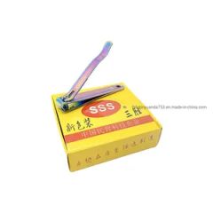 211dt Design Novel Nail Clippers MOQ 6000PCS Color Silver Trademark SSS Brand Name SSS Shape Flat Head Model NO. 211DT Thickness 1.5mm - Image 1