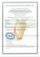 C5 resin REACH certificate from GUANGDONG SUNION CHEMICAL&PLASTIC CO., LTD.