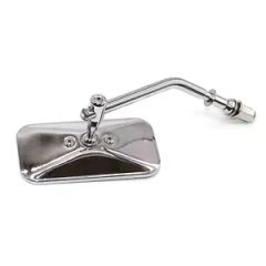 Custom Racing Motorcycle Wholesale Universal 8mm Chrome Rearview Mirrors - Image 3
