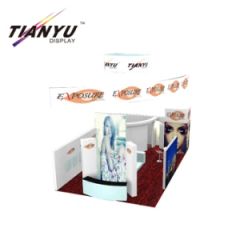 Premium Aluminum Trade Show Display Backdrop Stand Kit - Image 1