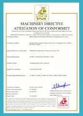 grinding table CE certificate from Hebei Jiutai Environmental Protection Equipment Co., Ltd