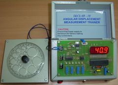 Angular Displacement Measurement Trainer Power Supply ±12v, +5v Built-in Input Temperature Range 0-180°c Zero And Gain Adjustment By - Image 1